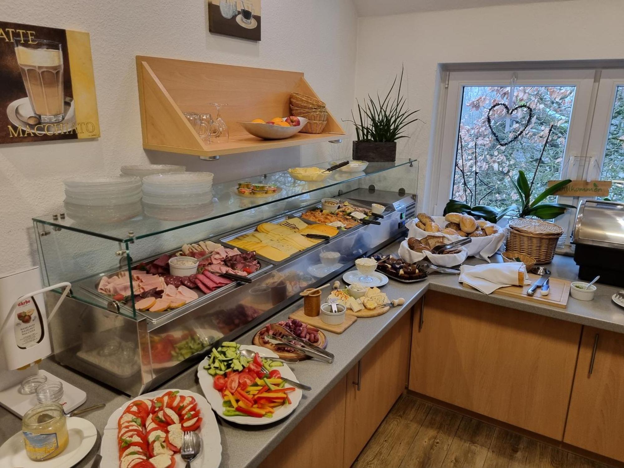 Venngasthof Zur Buche Monschau Eksteriør billede